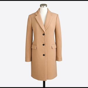 Jcrew Factory Wool Topcoat in camel